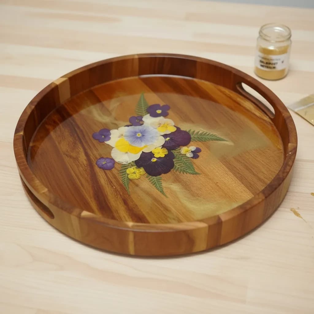 Второй слой смолы
